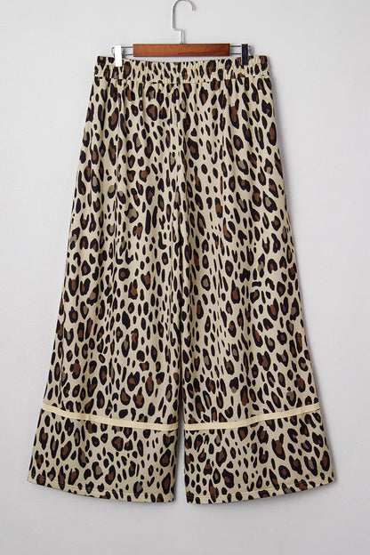 Drawstring Leopard Pants - Plus Size Dear-Lover Dropshipping