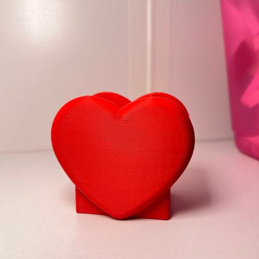 Heart Pen Holder Desk Organizer