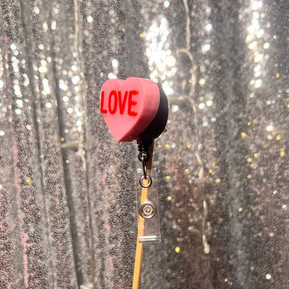 Love Valentines Badge Reel