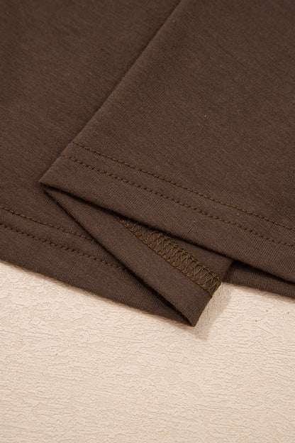 Plus Size Solid Color Asymmetric Neck Short Sleeve Blouse Dear-Lover Dropshipping