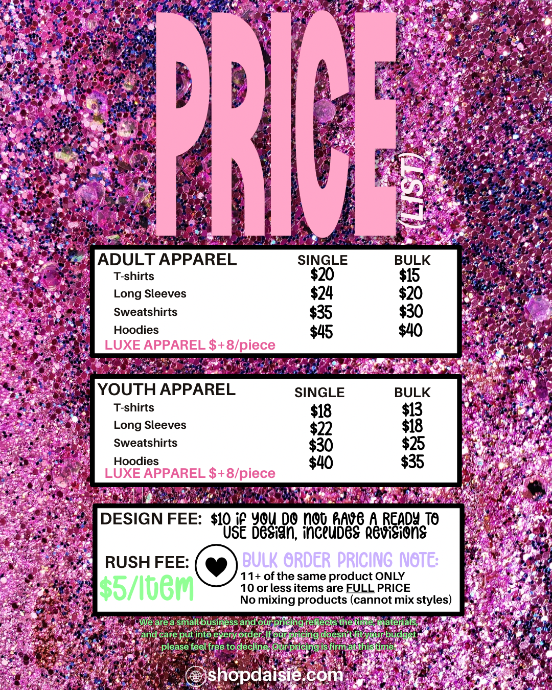 CUSTOM APPAREL