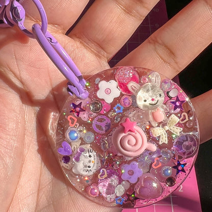 Cutie Junk Charm Keychain Daisie Boutique