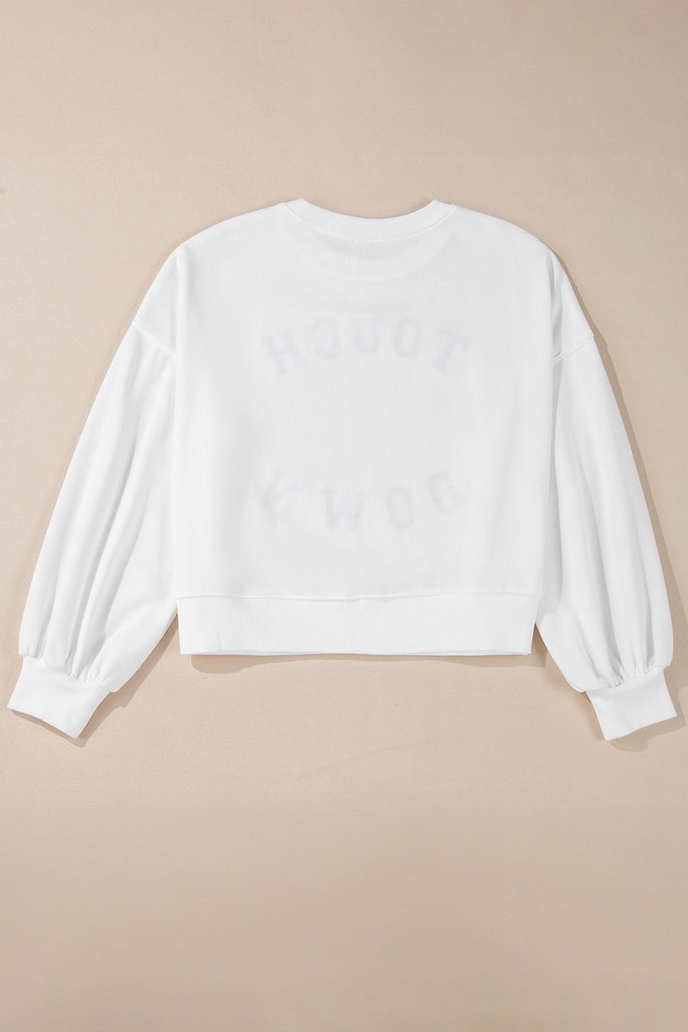 TOUCH DOWN Football Graphic Pullover Sweatshirt Daisie Boutique