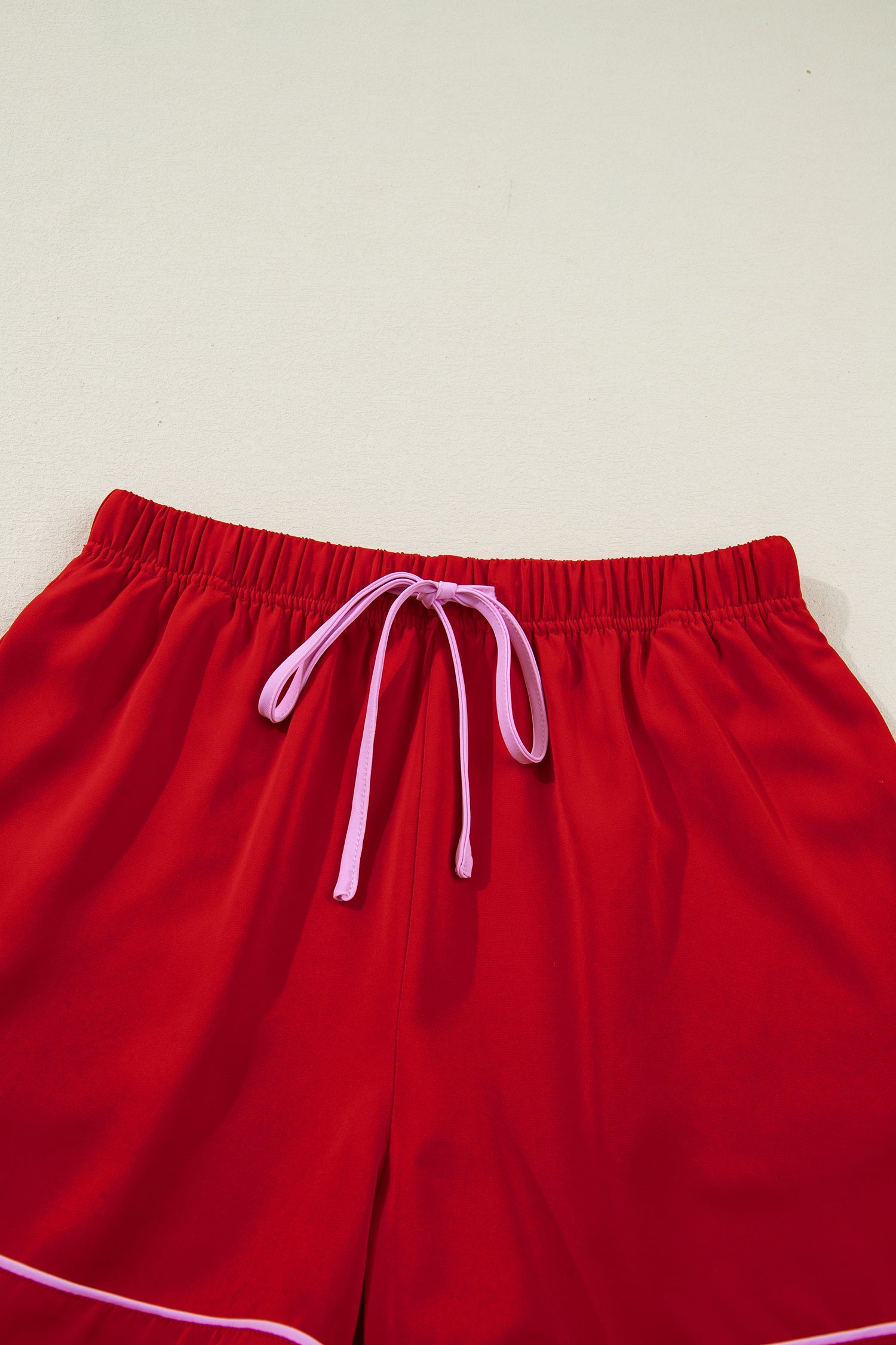 Ribbon Bow Short Silky 2pcs Pajama Set Dear-Lover Dropshipping