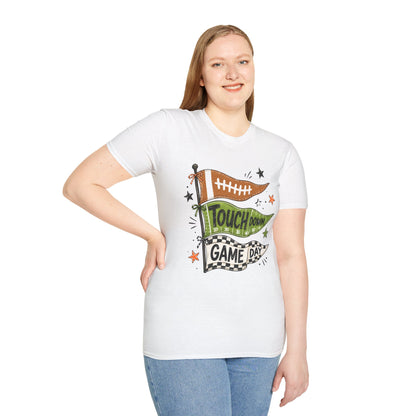 Touchdown Game Day T-Shirt — Football Flag Graphic Tee
