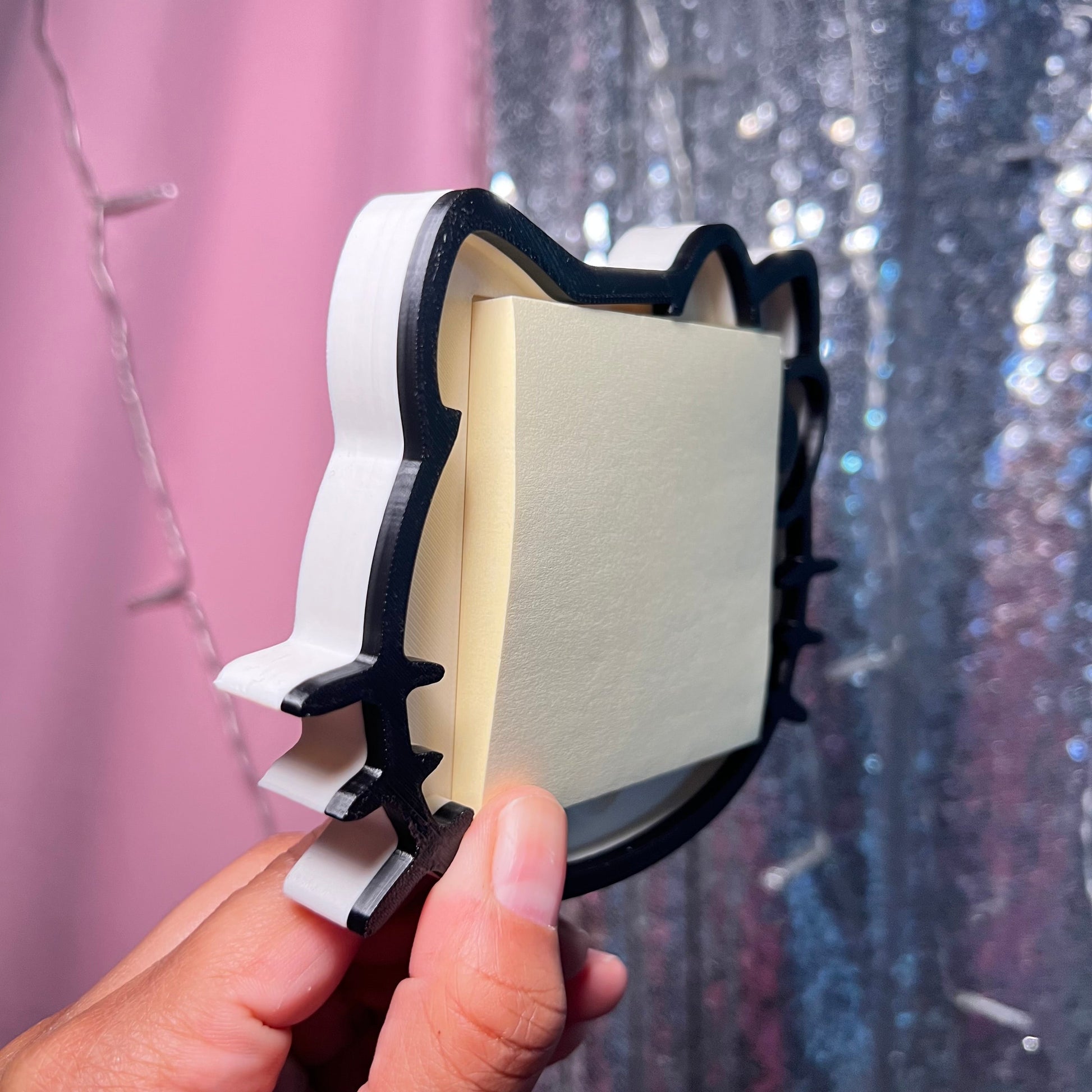 Cutie Kitty Sticky Notepad Holder Daisie Designs