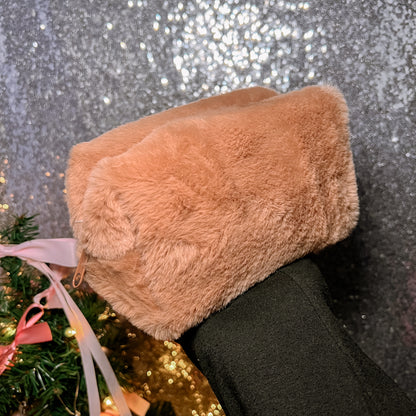 Cozy Plush Cosmetic Bag Daisie Boutique