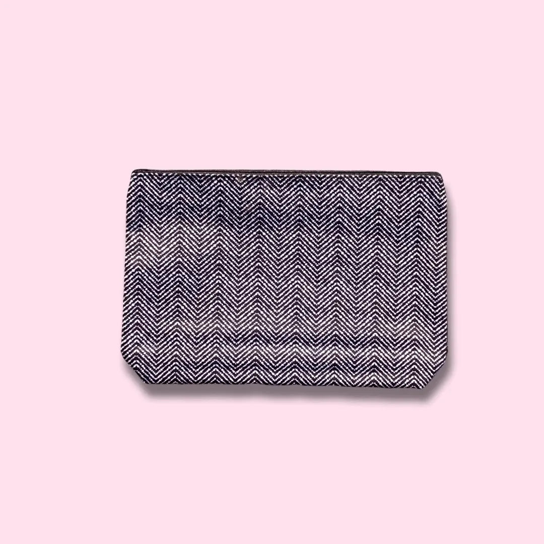 Large Zippered Pouch Daisie Boutique