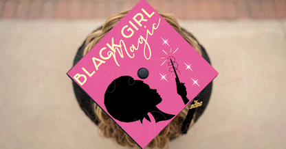 Black Girl Magic Grad Cap Topper