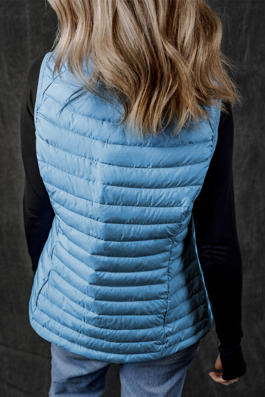 Plush Quilted Puffer Vest Daisie Boutique