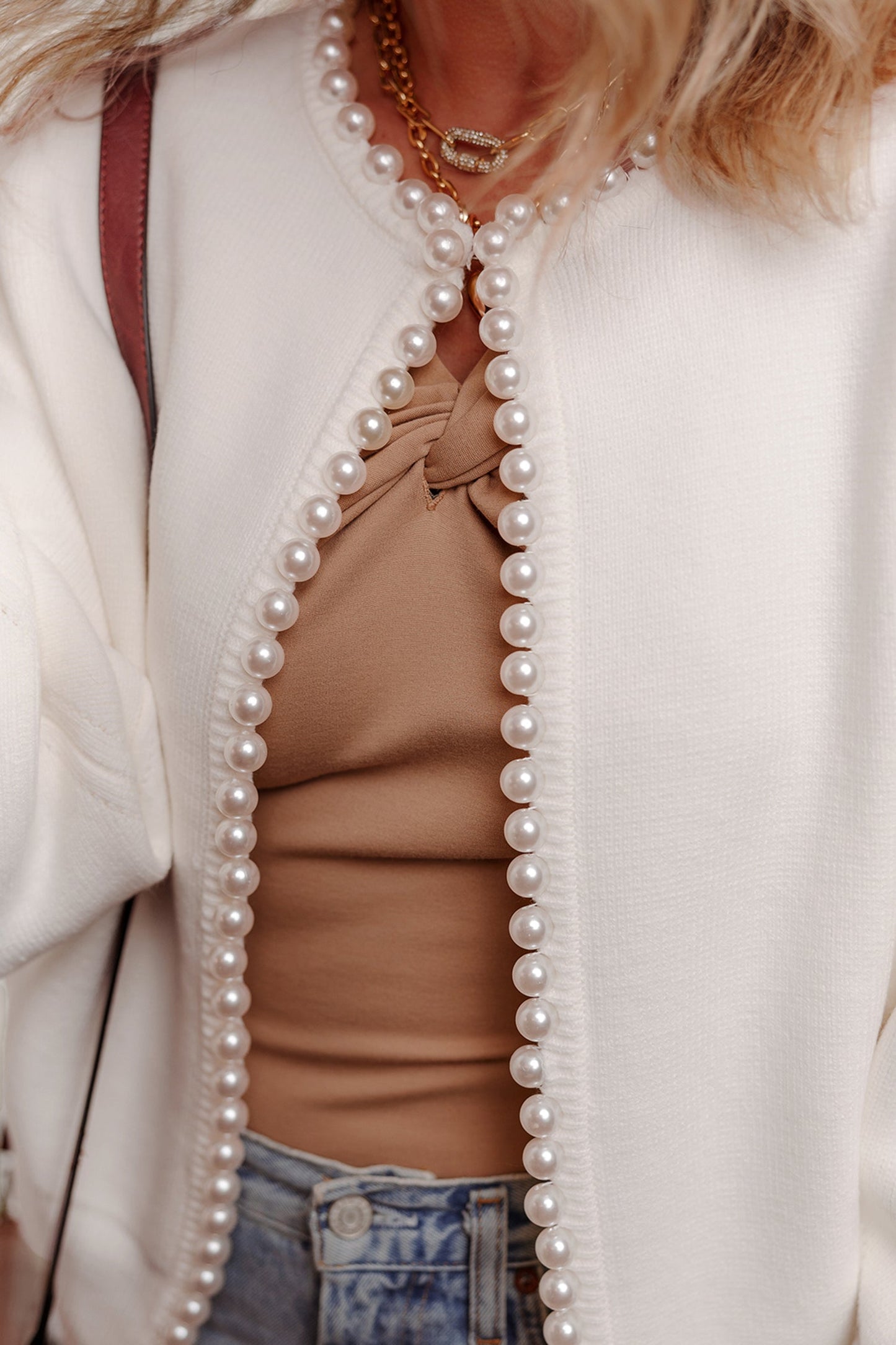 Pearl Cardigan - Cream Dear-Lover Dropshipping