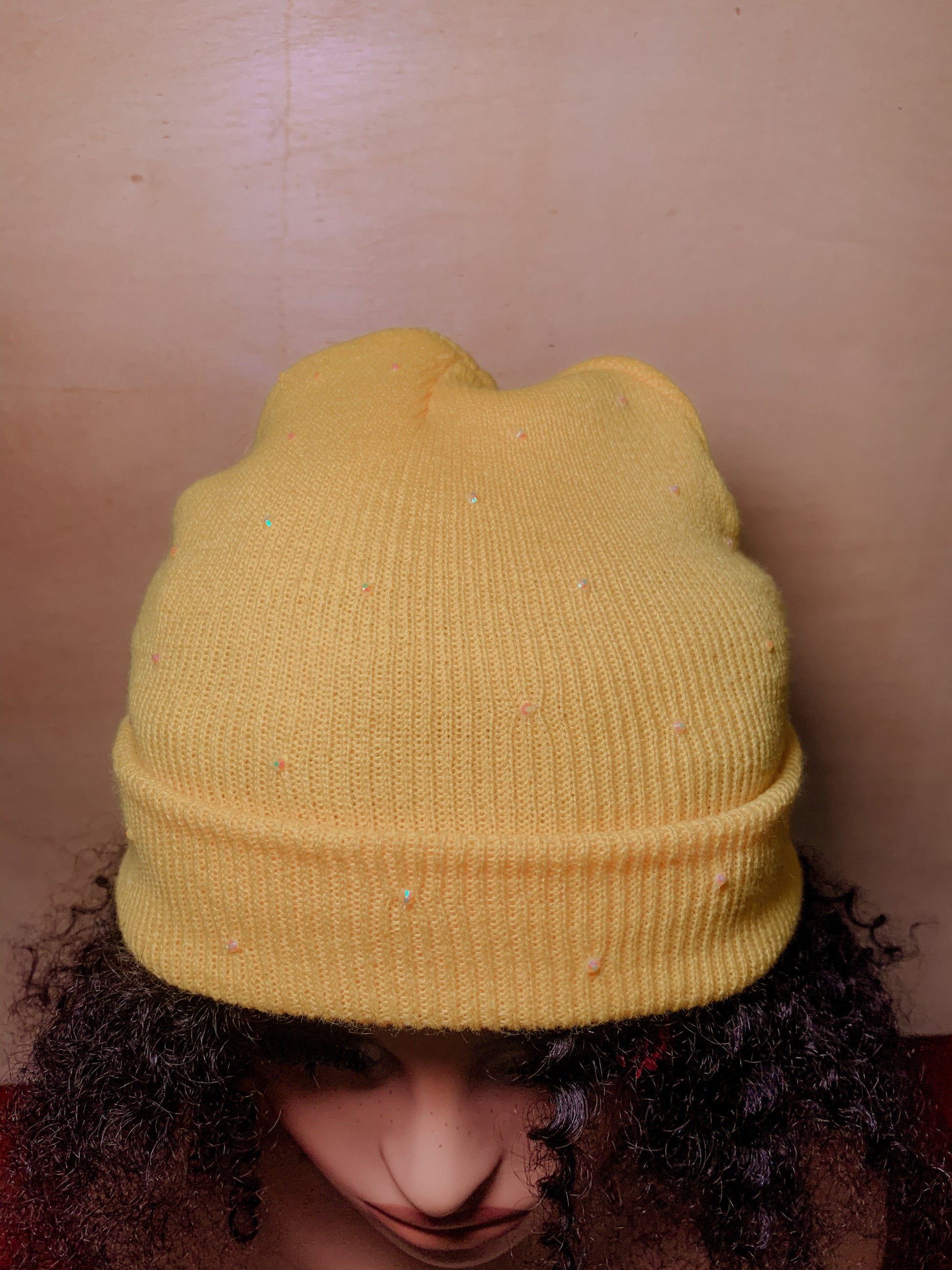 Cutie Rhinestone Beanie Daisie Boutique