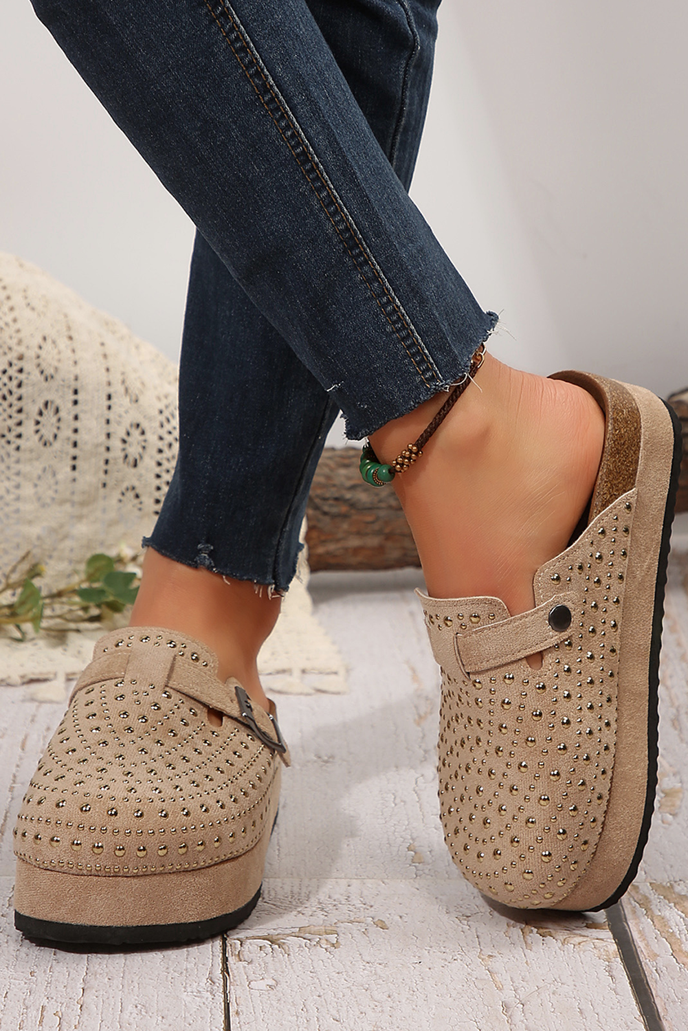 Buckle Platform Slippers Dear-Lover Dropshipping