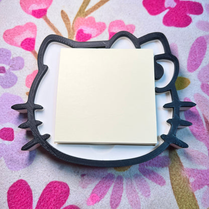 Cutie Kitty Sticky Notepad Holder Daisie Designs