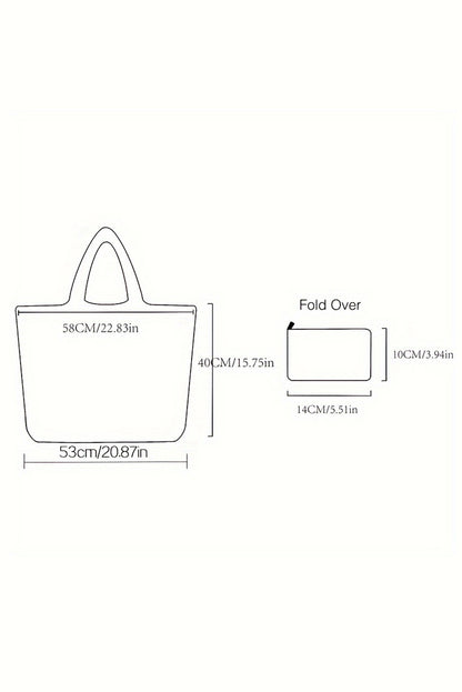 Gothic Bats Large Tote Bag - Purple