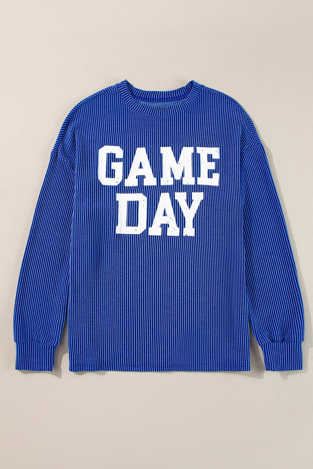 GAME DAY Graphic Long Sleeve Crewneck Tee Daisie Boutique