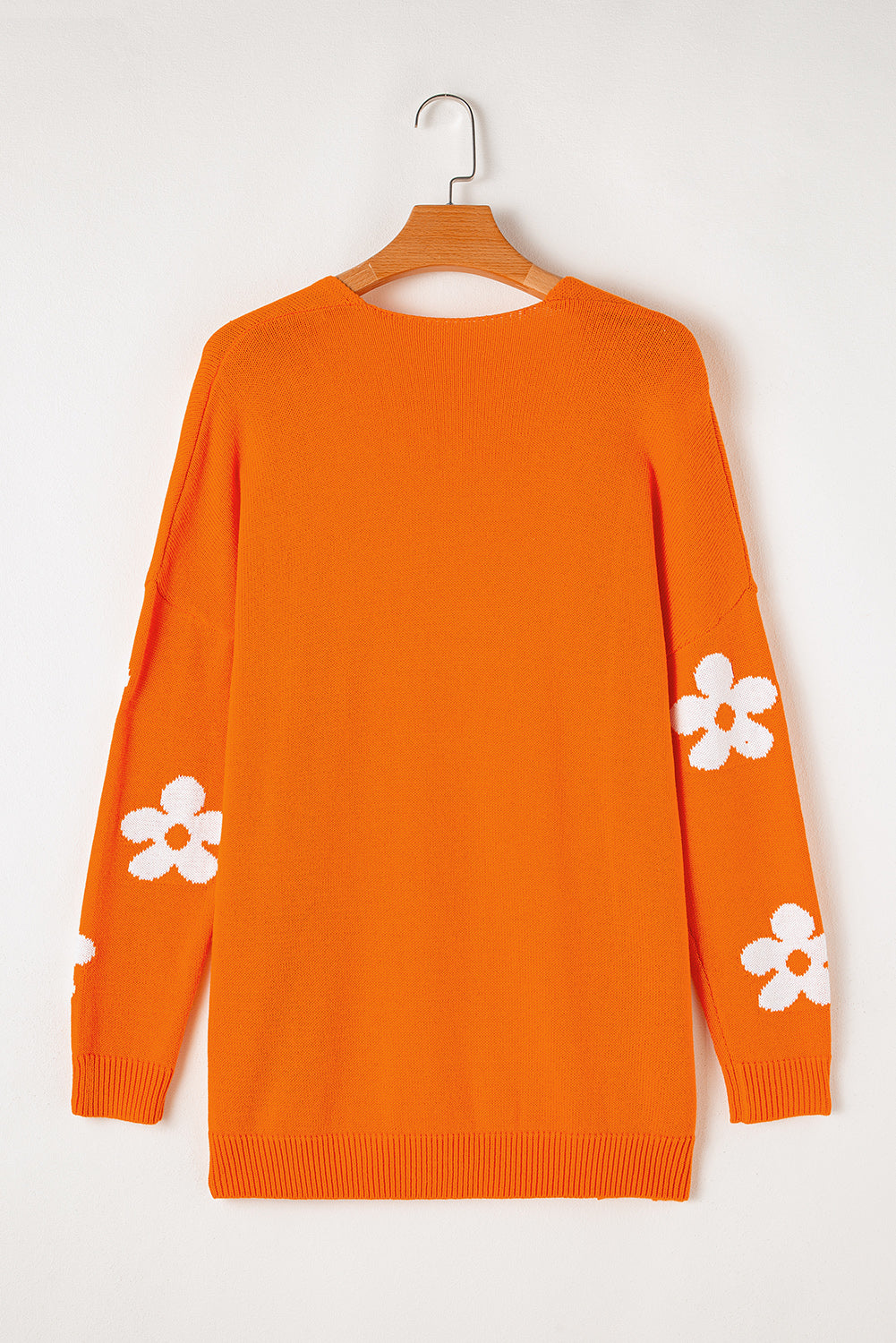 Floral Print Knitted Open Front Cutie Cardigan Daisie Boutique