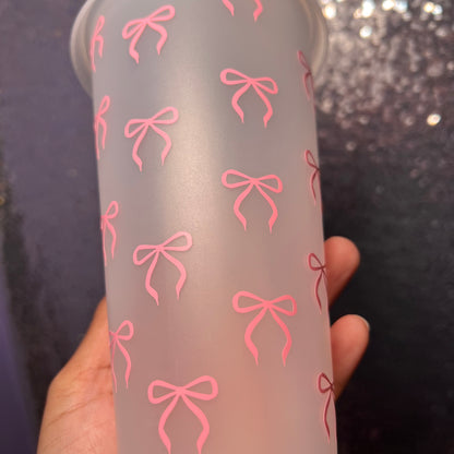 Cutie Bow - 24 Ounce Coquette Cold Cup