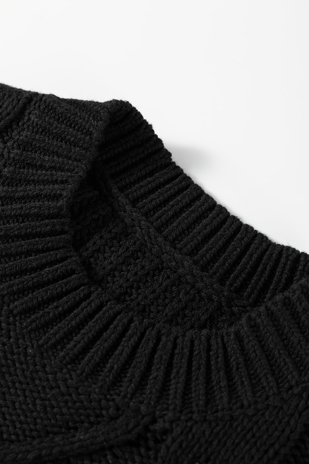 Lace up Holiday Puff Sweater Dear-Lover Dropshipping