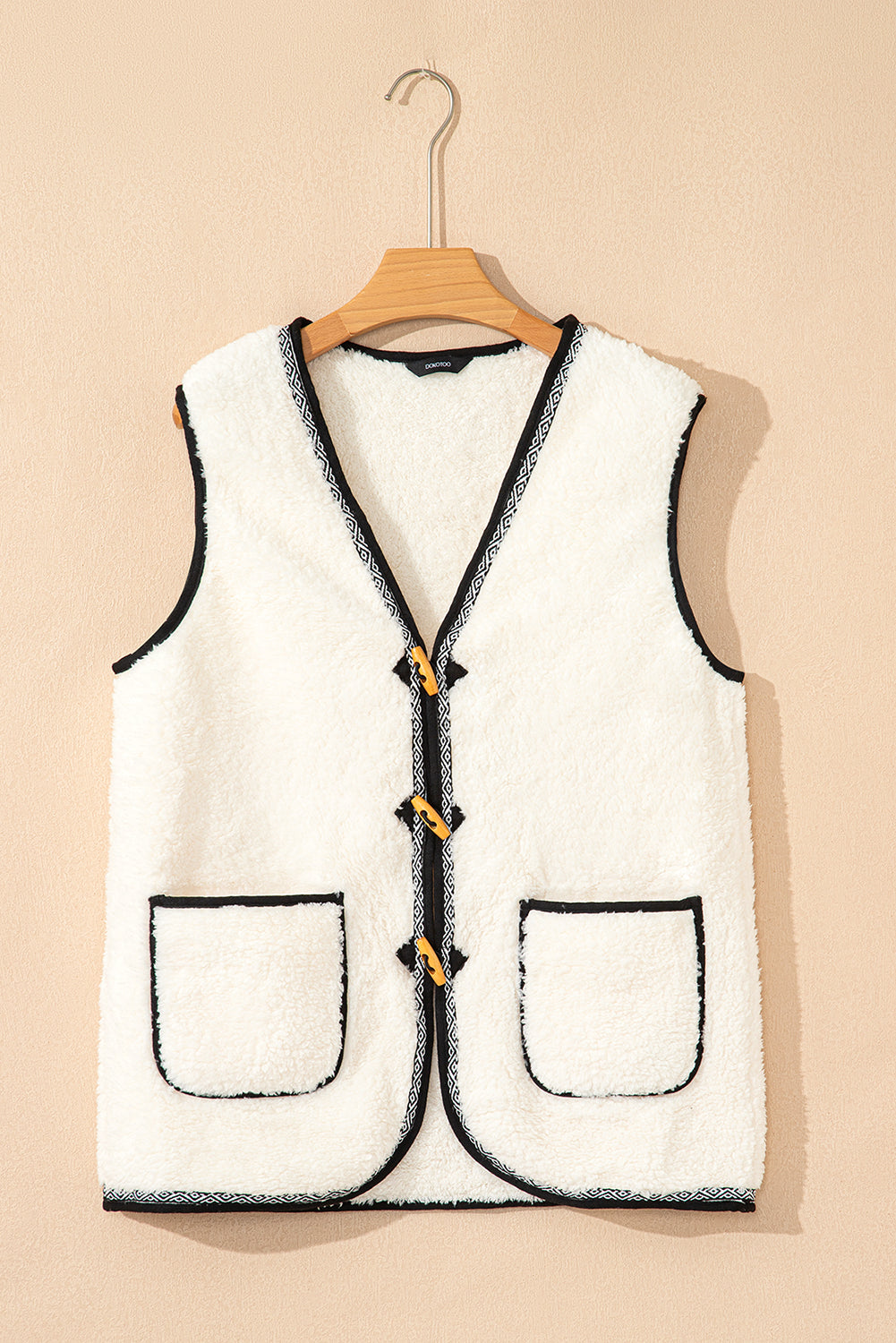 Sherpa Pocket Button Vest Dear-Lover Dropshipping