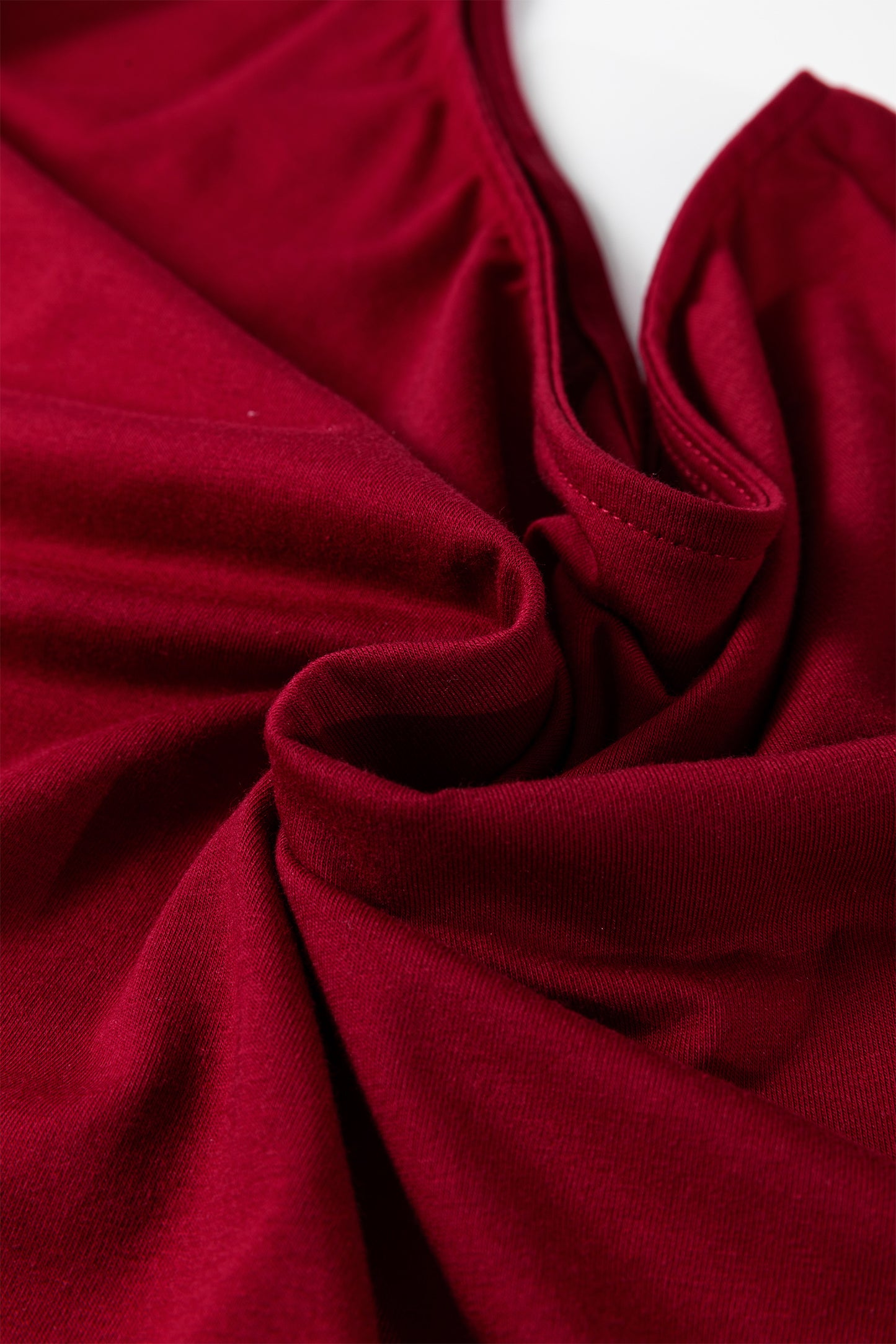 Plus Size Solid Color Asymmetric Neck Short Sleeve Blouse