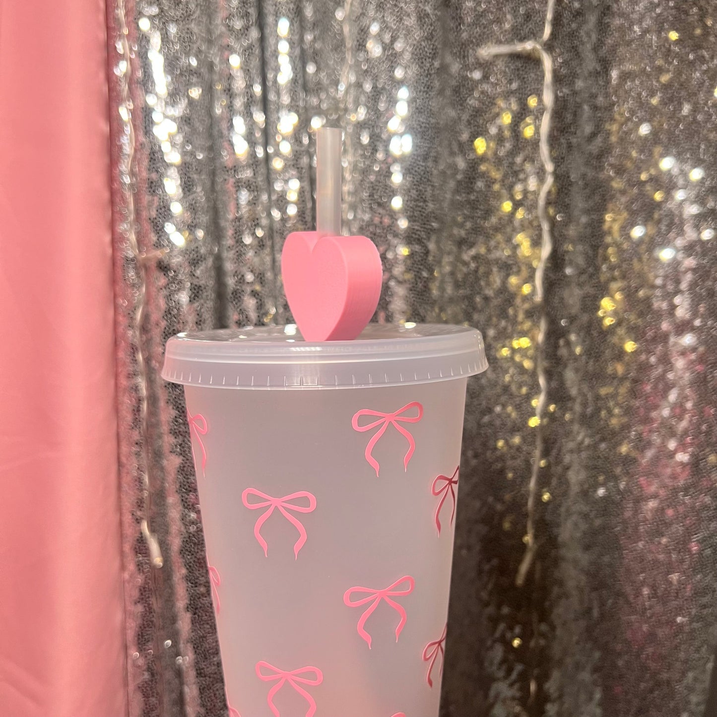 Heart Straw Topper for Standard Straws Daisie Boutique