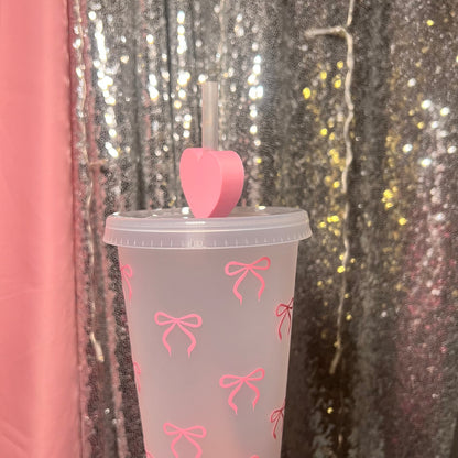 Heart Straw Topper for Standard Straws Daisie Boutique