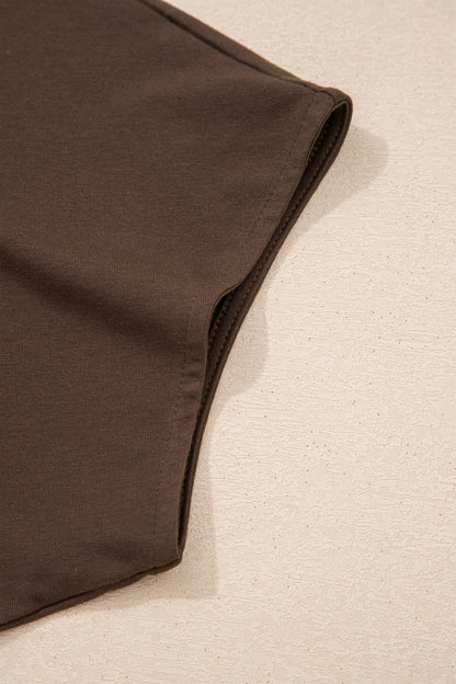 Plus Size Solid Color Asymmetric Neck Short Sleeve Blouse Dear-Lover Dropshipping