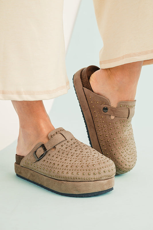 Buckle Platform Slippers Dear-Lover Dropshipping