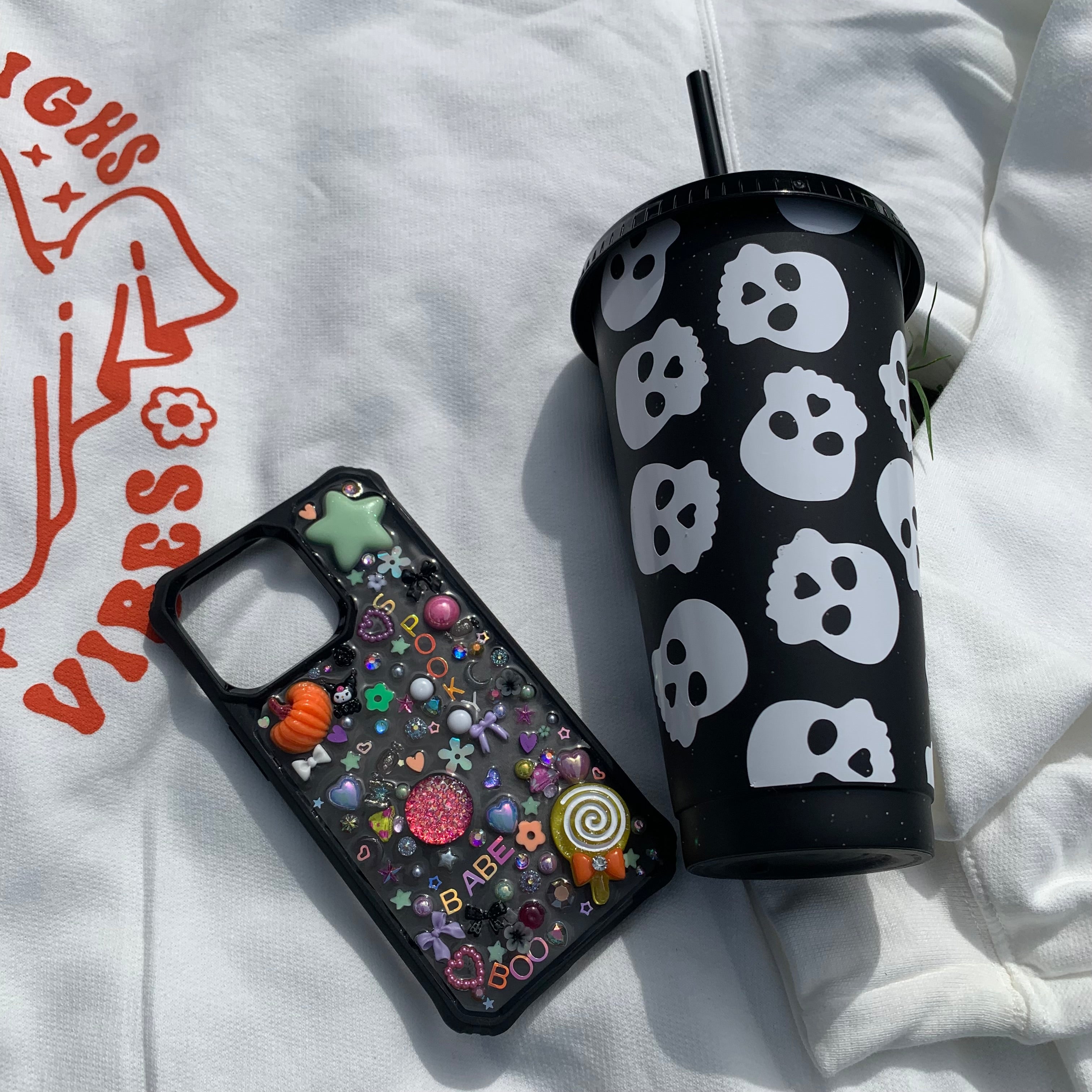 Skull 24 Oz. Cold Cup Daisie Boutique