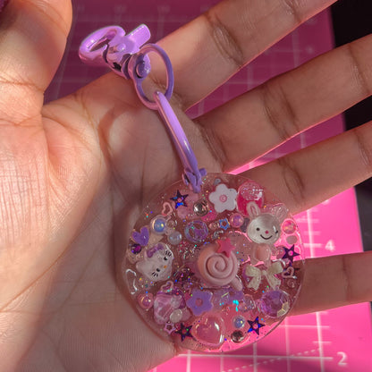 Cutie Junk Charm Keychain Daisie Boutique