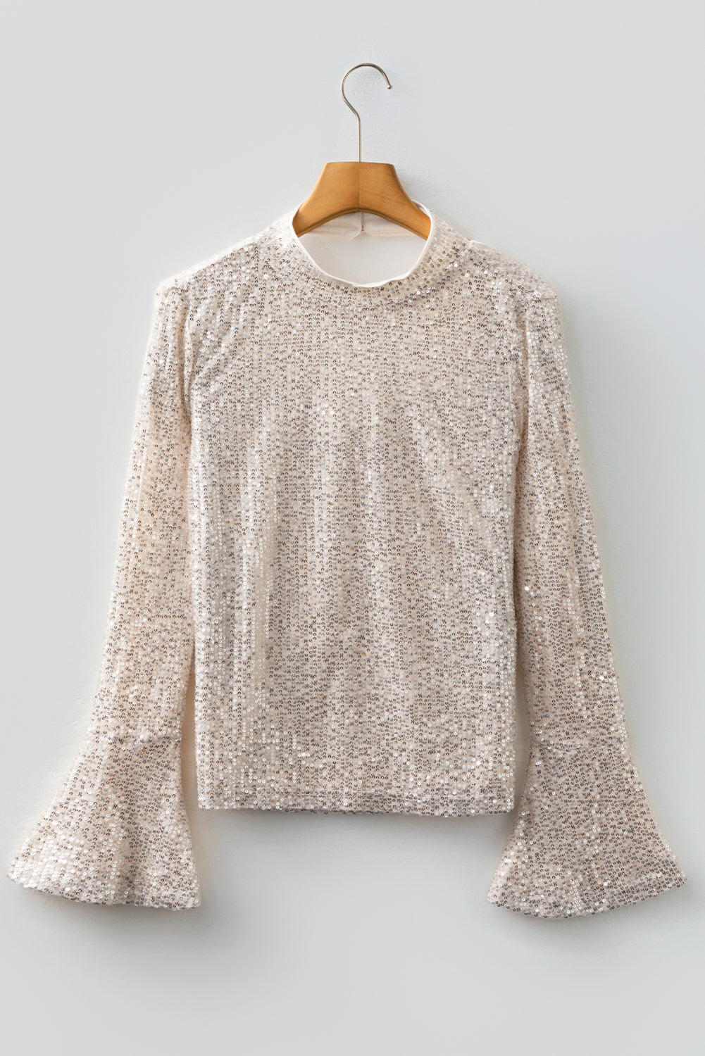 Sequin Drape Top Dear-Lover Dropshipping