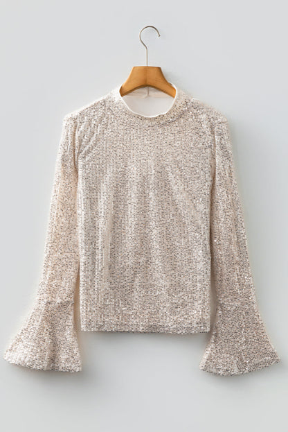 Sequin Drape Top Dear-Lover Dropshipping