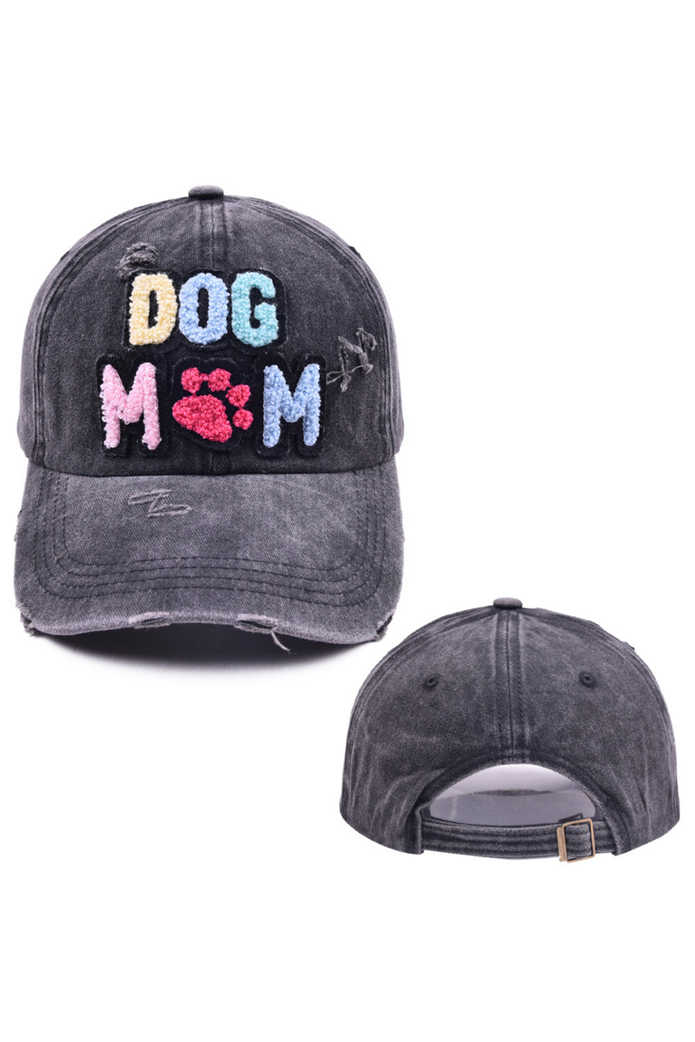 Black DOG MAMA Baseball Cap Daisie Boutique