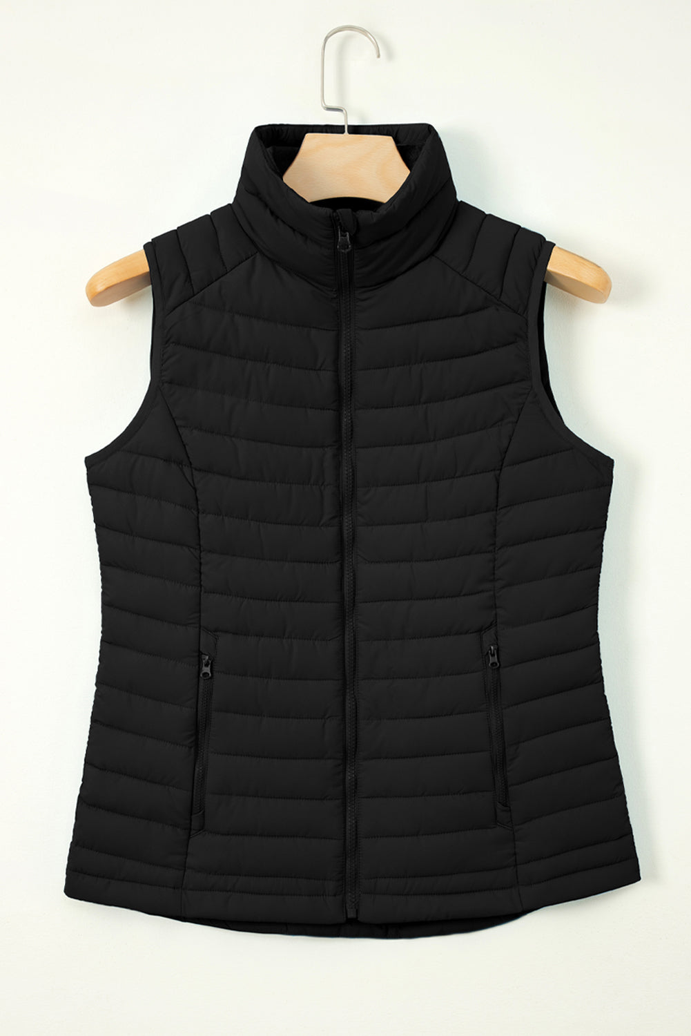 Plush Quilted Puffer Vest Daisie Boutique