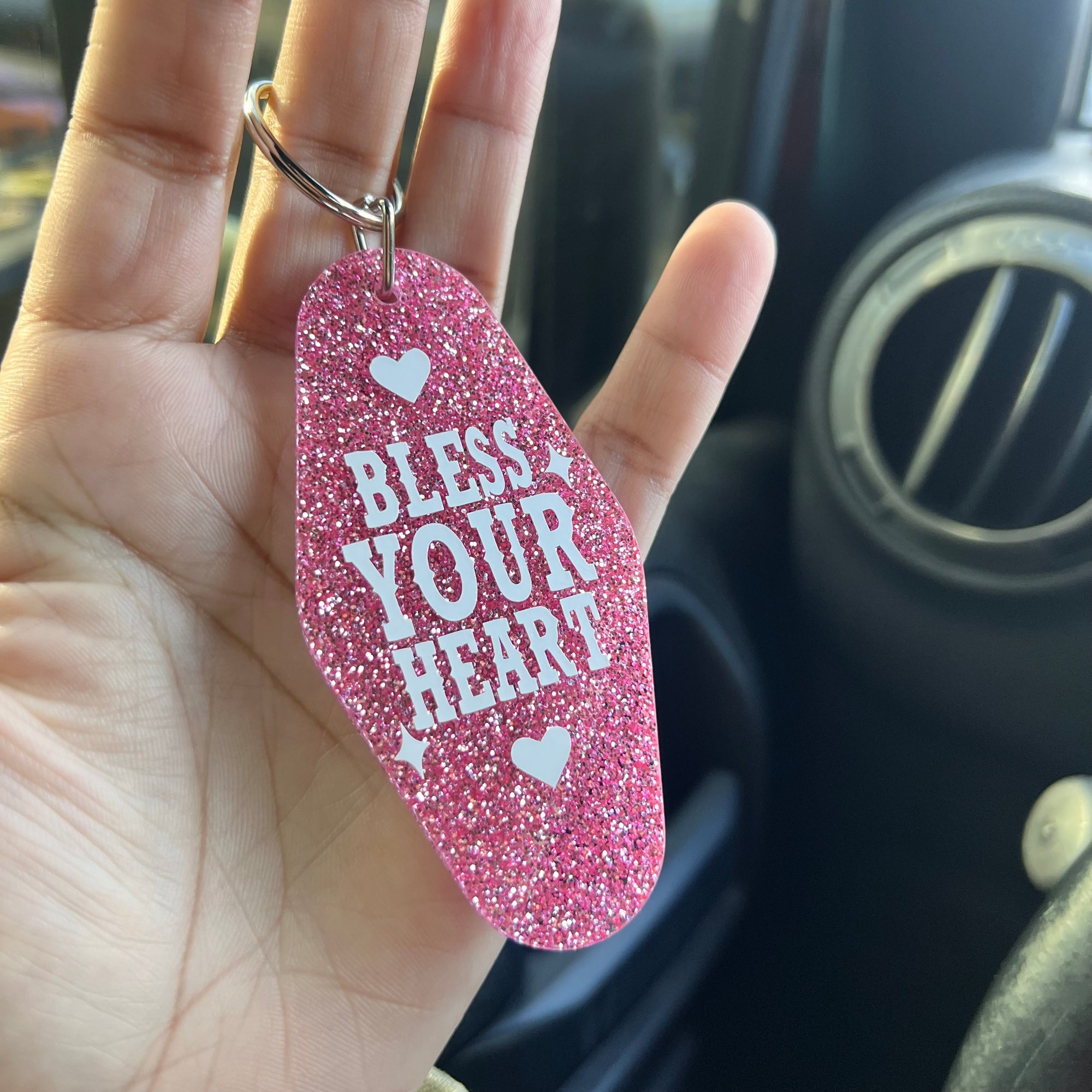 Bless Your Heart - Cutie Motel Keychain Daisie Boutique