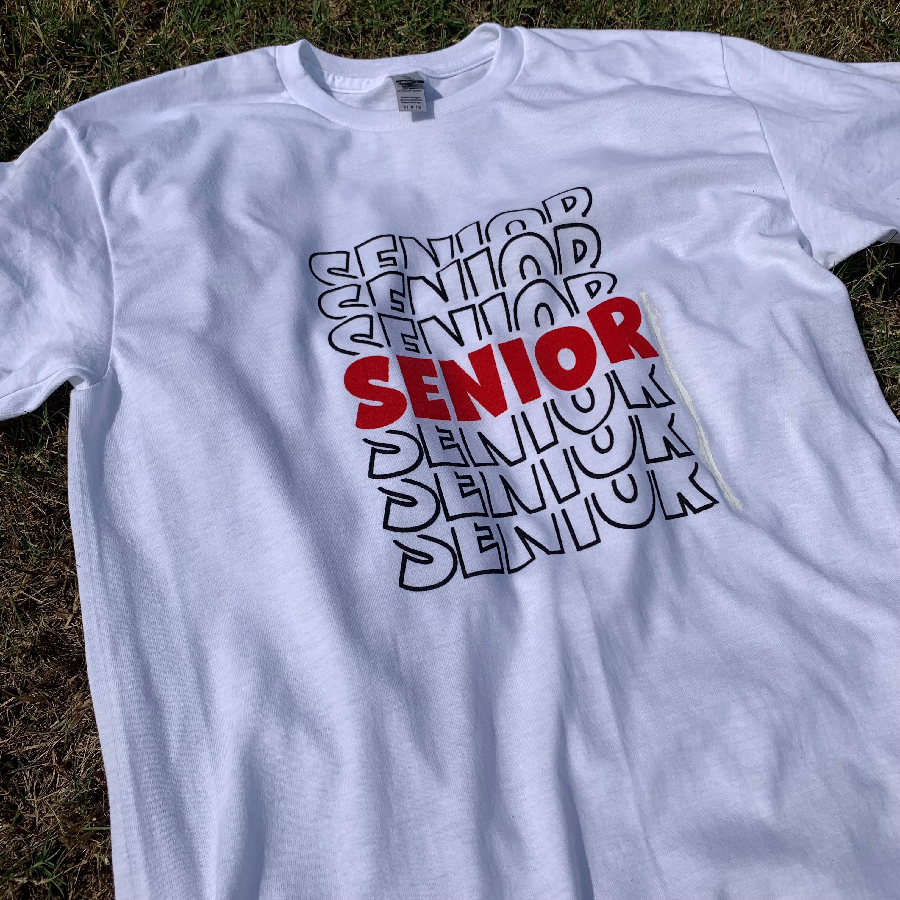 Senior SZN Cotton Customizable Unisex T-Shirts Daisie Boutique