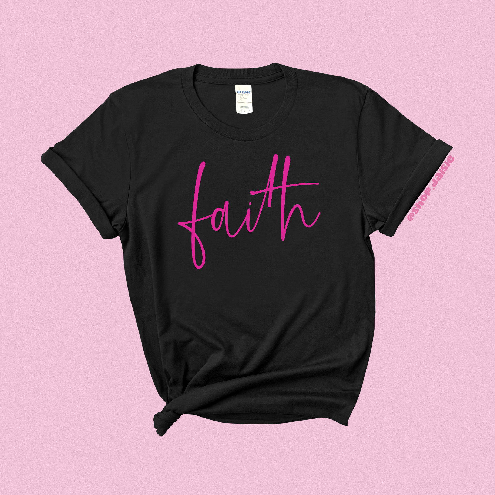 Faith Cotton T-Shirt Daisie Boutique