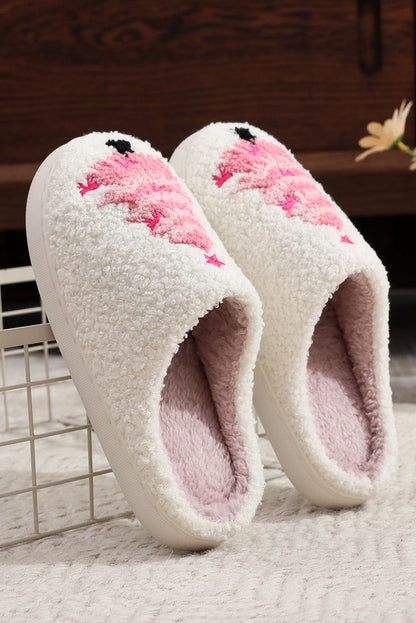 Plush Christmas Tree Slippers Dear-Lover Dropshipping