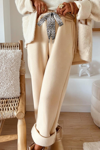 Fleece Lined Leopard Pant Dear-Lover Dropshipping
