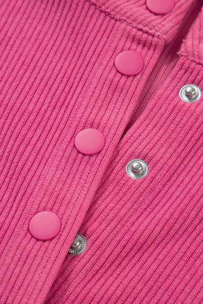 Half Button Pullover Corduroy Set Dear-Lover Dropshipping