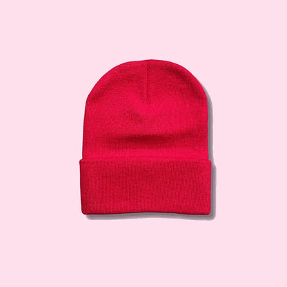 Red Basic B*tch Beanie Daisie Boutique