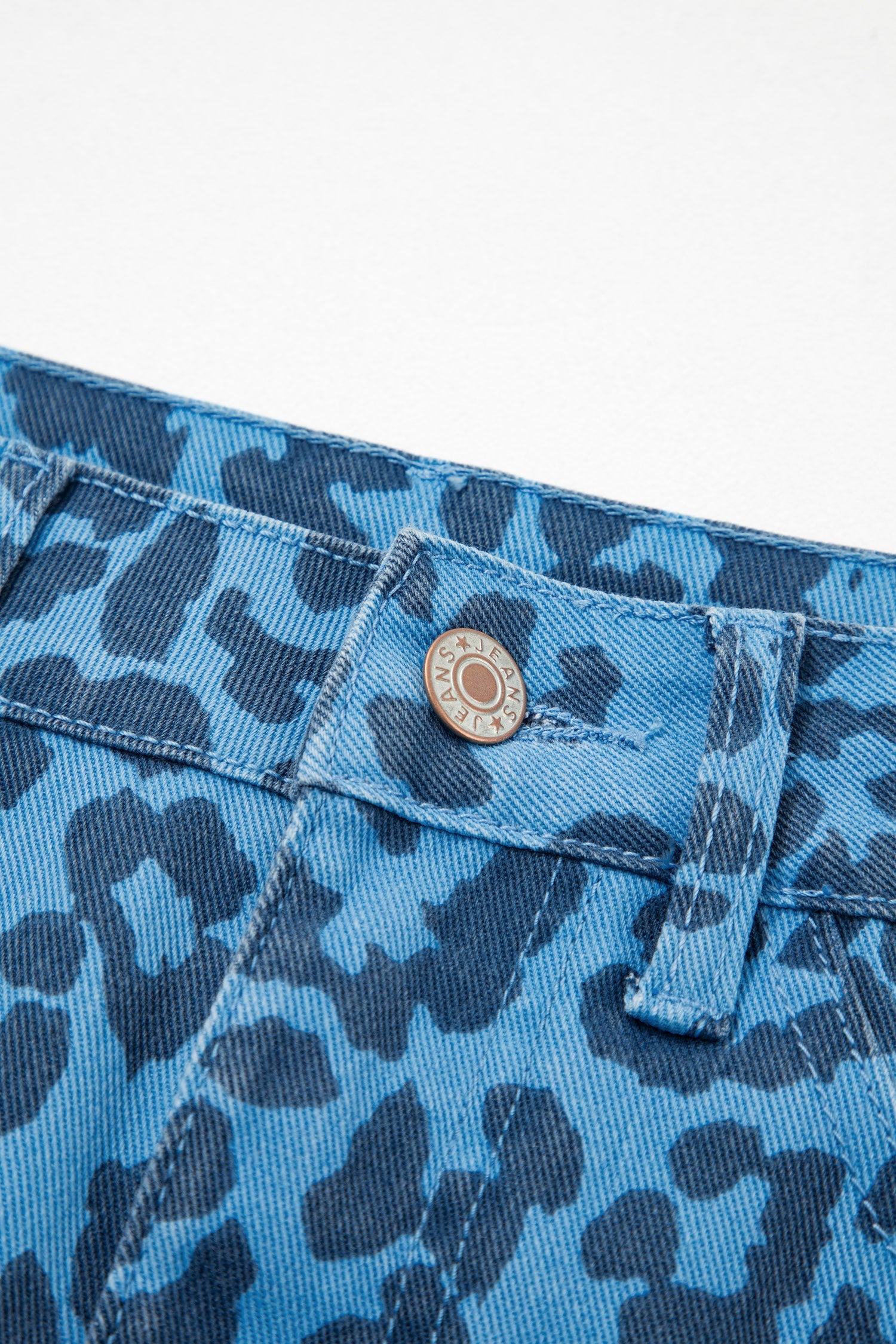 Leopard Denim Midi Skirt Dear-Lover Dropshipping