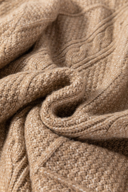 Cable Knit Sweater Dress Daisie Boutique
