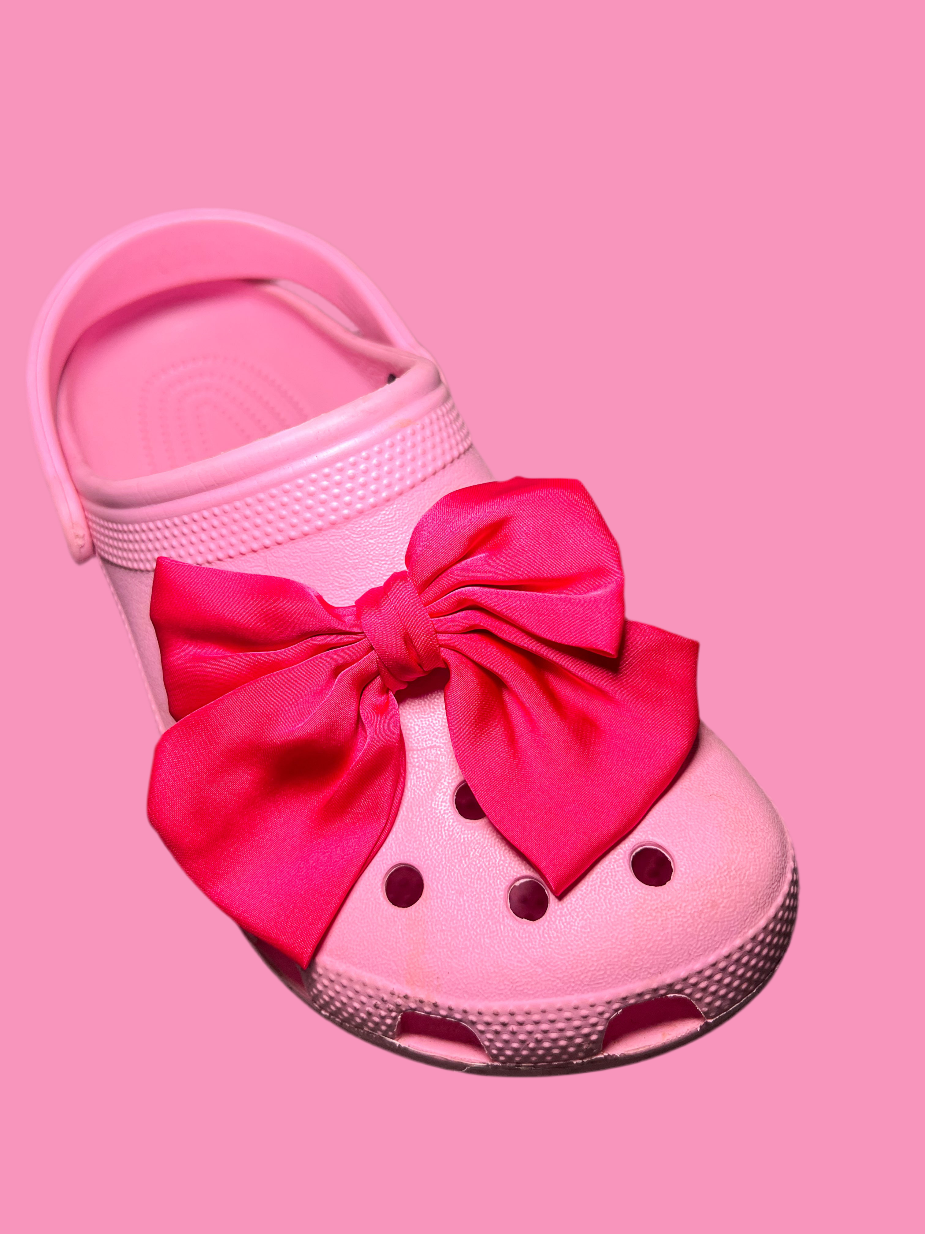 Cutie Giant Bow - Girly Shoe Charm 2 Piece Set Daisie Boutique