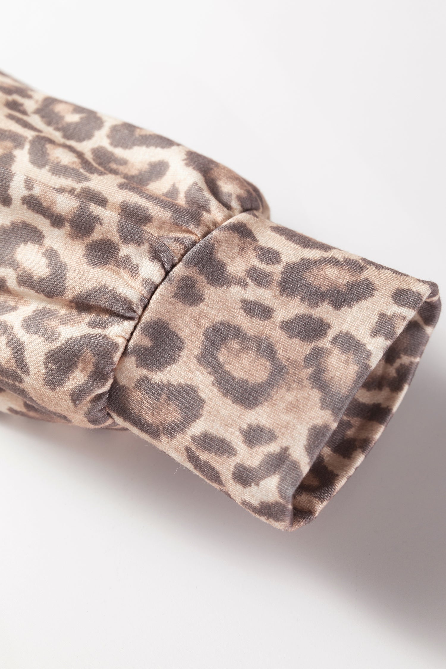 Leopard Print Pullover Mini Skirt Set Dear-Lover Dropshipping