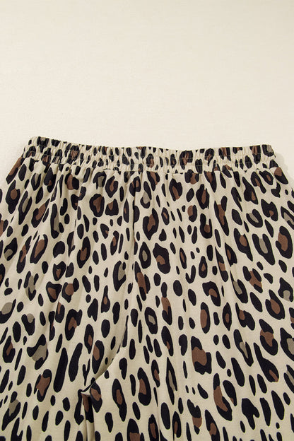 Drawstring Leopard Pants - Plus Size Dear-Lover Dropshipping