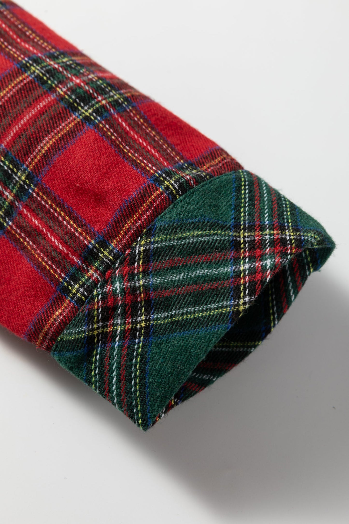 Plaid Holiday Long Sleeve and Short Pajama Set Dear-Lover Dropshipping