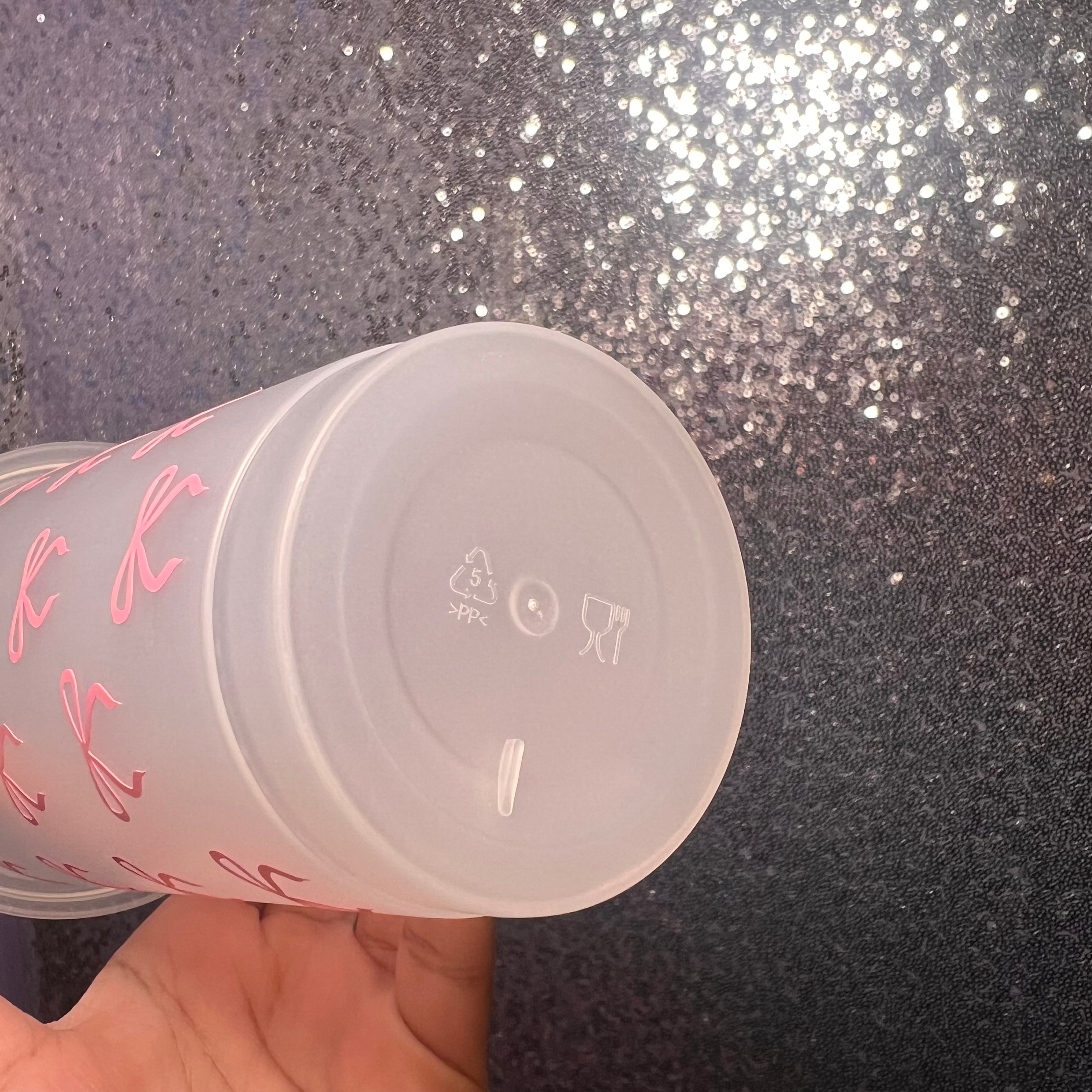 Cutie Bow - 24 Ounce Coquette Cold Cup