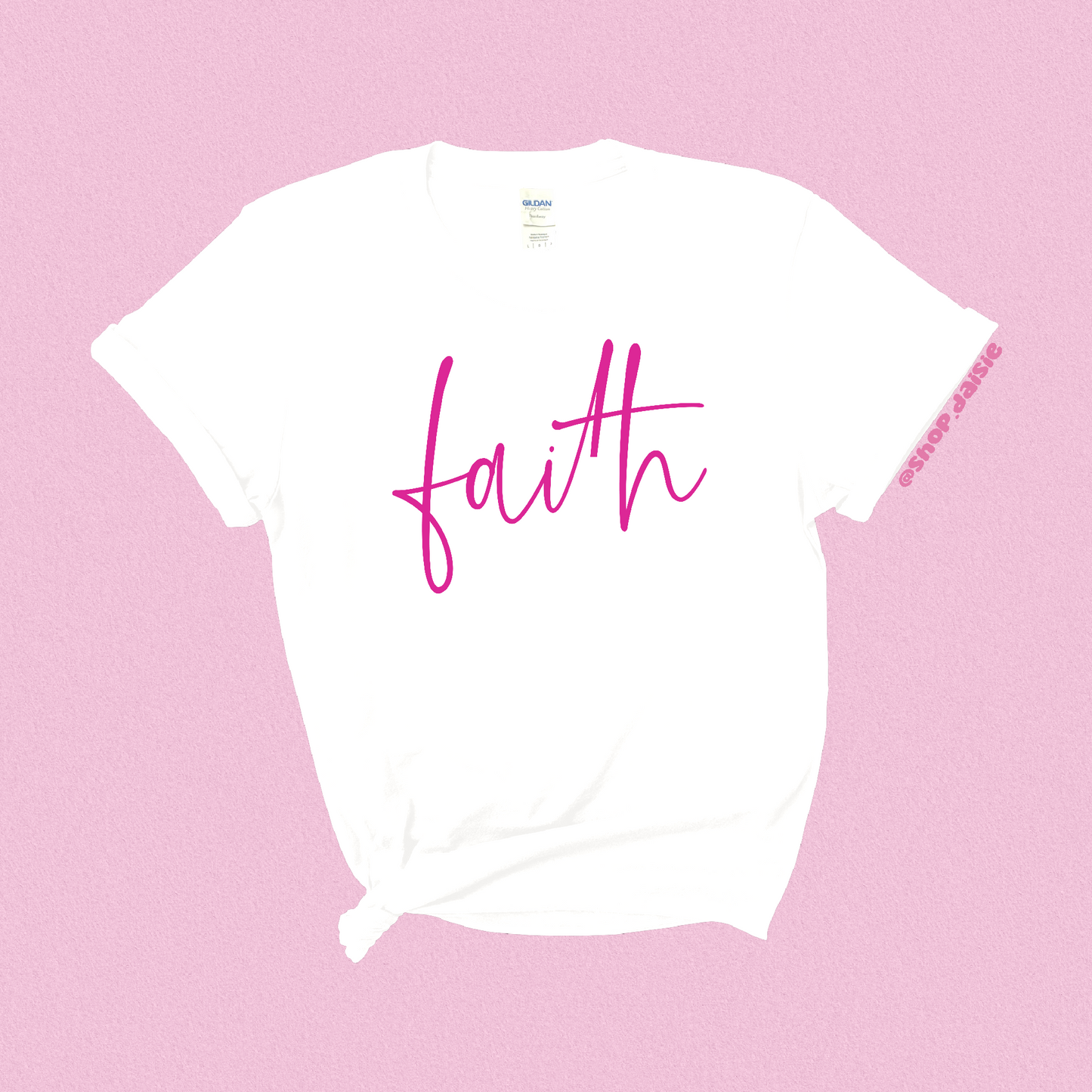 Faith Cotton T-Shirt Daisie Boutique